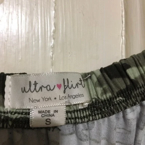 Ultra&flirt women’s short camo dress Small - Picture 4 of 9